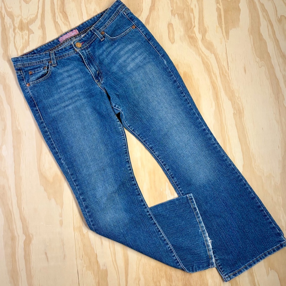 Levi’s 518 Superlow Bootcut Jeans Y2K Low Rise Flare 33